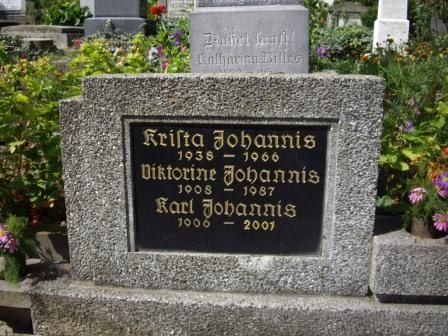 Johannis Karl 1906-2001 Billes Viktorine 1908-1987 Grabstein